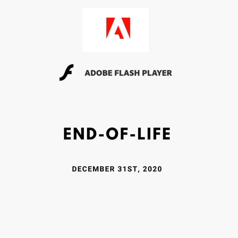 adobe flash end of life